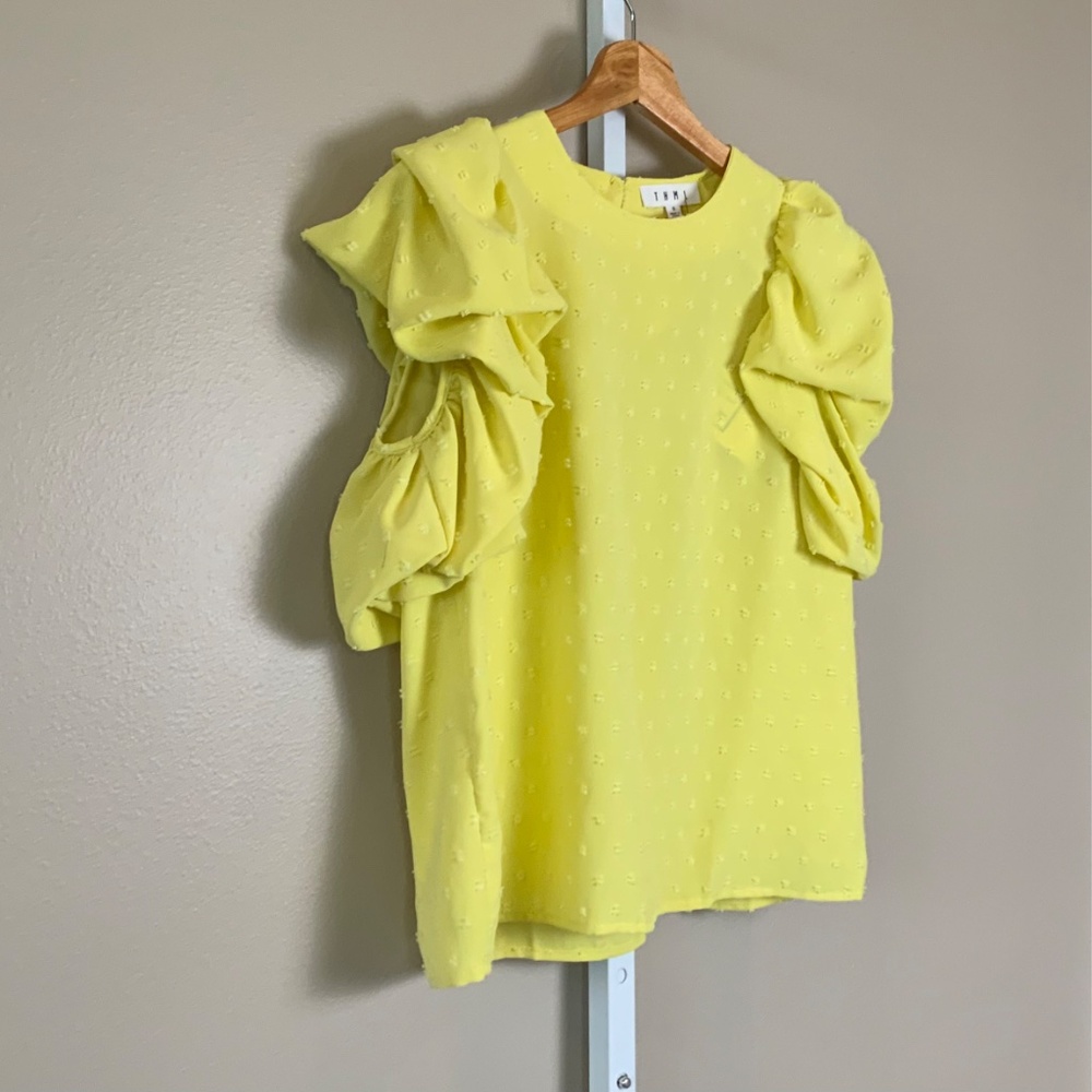 THML Ruffle Sleeve Top - Picture 11 of 16